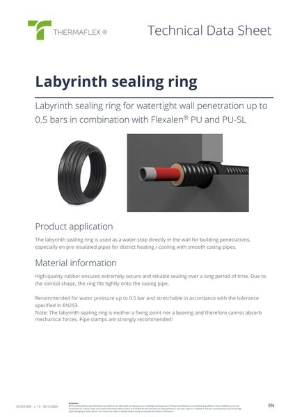 TDS - Labyrinth sealing ring (EN) | Thermaflex