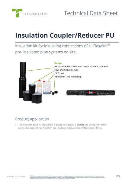 TDS - Insulation Coupler/Reducer PU (EN) | Thermaflex