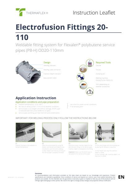 Electrofusion Fittings Instructions (EN) | Thermaflex